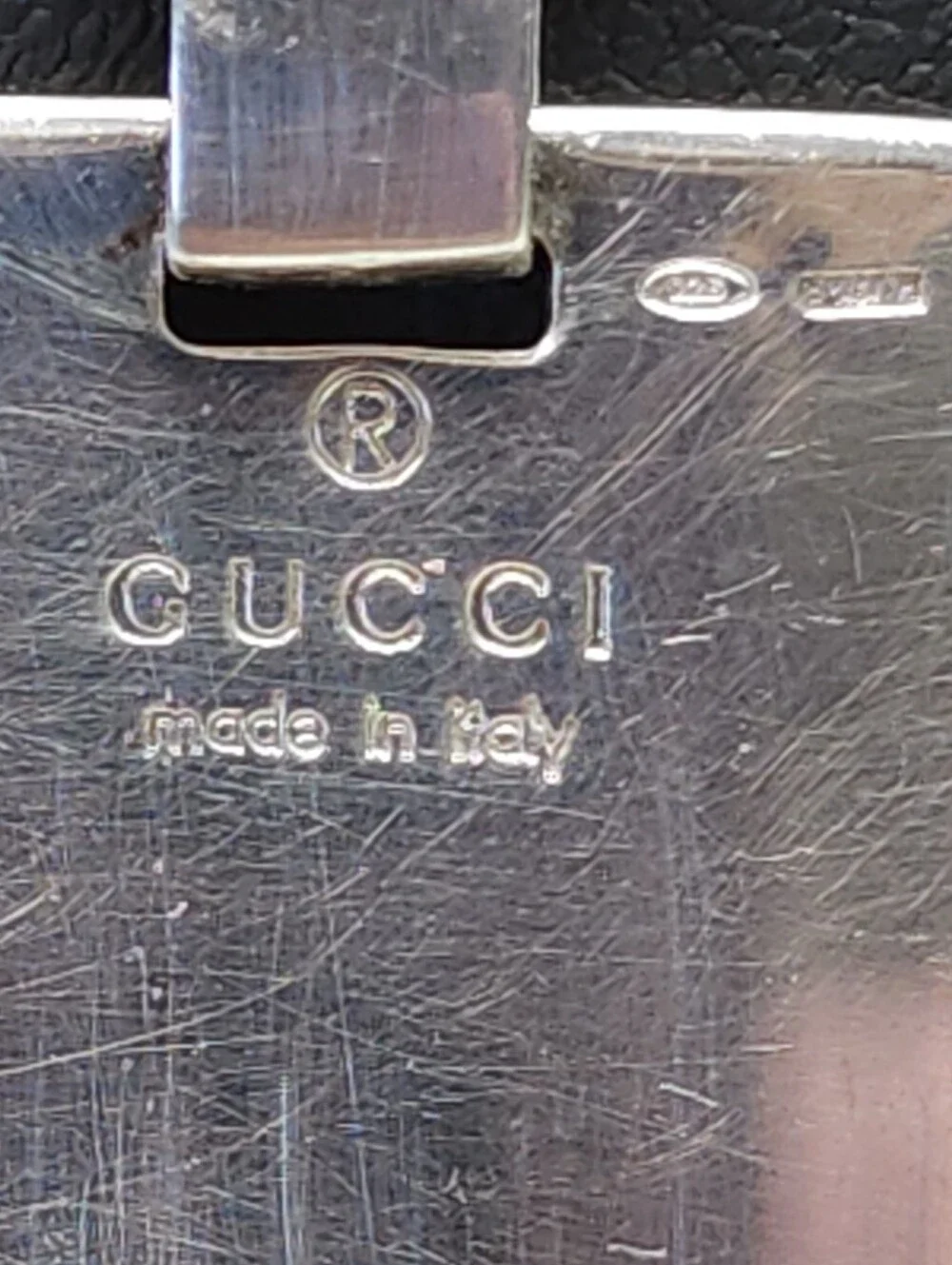 Authentic Gucci 925 Silver Taurus Necklace